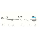 Polmo 17-615 hátsó kipufogó dob – OPEL Vectra C