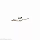 Polmo 17.634 – Opel Zafira A/B Középső kipufogó dob