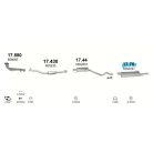 Polmo 17.76 – OPEL Kipufogó hátsó dob