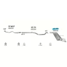 Polmo 17.77 – Opel Signum/ Vectra C Kipufogó hátsó dob