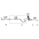 Marix 17.85 középső kipufogó dob – Opel Astra J
