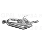 K17.602 kipufogó hátsó dob - Opel Vectra B 2.0 D