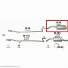 Marix 19-25 hátsó kipufogó dob – PEUGEOT 207, 207 CC