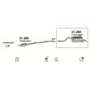   Marix 21.269 hátsó kipufogódob – Renault Clio II 1.4i  98-