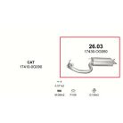 Marix 26-03 hátsó kipufogó dob – TOYOTA Avensis (T250)