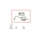 Marix 26-177 hátsó kipufogó dob – TOYOTA Yaris (XP90)