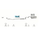 Polmo 26.180 – TOYOTA Középső kipufogó dob