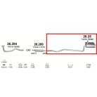 Polmo 26.25 – TOYOTA Kipufogó hátsó dob
