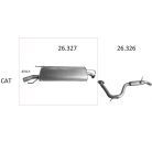 Edex 26-327 középső kipufogó dob – TOYOTA RAV4 (XA30)