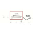 Marix 26-327 középső kipufogó dob – TOYOTA RAV4 (XA30)