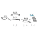 Polmo 30.154 – VW Kipufogó hátsó dob