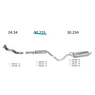 Edex 30.233 Audi A3/ Seat Leon/ Toledo/ Skoda Octavia/ VW Golf IV középső kipufogó dob