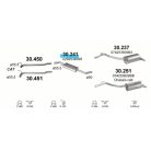 Marix 30-241 középső kipufogó dob – VW Transporter T4