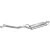 MARIX K30.85 - Kipufogó hátsó dob VW GOLF 1.6, 1.8 (1993-2000)