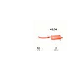 Polmo 46.04 Subaru Impreza/Forester kipufogó hátsó dob