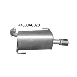 Edex 46-21 hátsó kipufogó dob – SUBARU Legacy, Outback