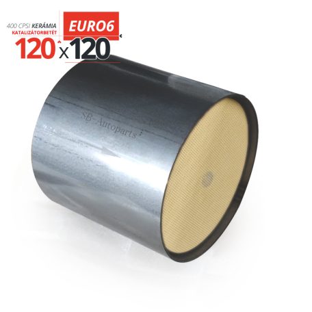 EURO6 Kerámia katalizátor betét 120x120 mm