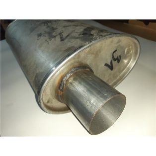 Univerzális ovál kipufogódob, Ø60, 350x210x120mm