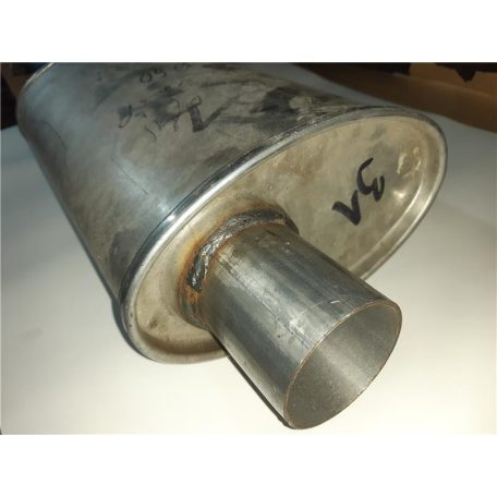 Univerzális ovál kipufogódob, Ø60, 350x210x120mm