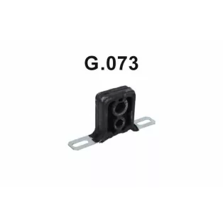 Kipufogó tartó gumi szerelvény – (255-054 / G.073)