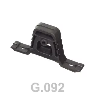 Kipufogó tartó gumi szerelvény – (255-077 / G.092)