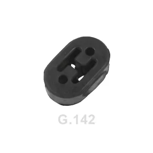 Kipufogó tartó gumi szerelvény – (255-113 / G.142)