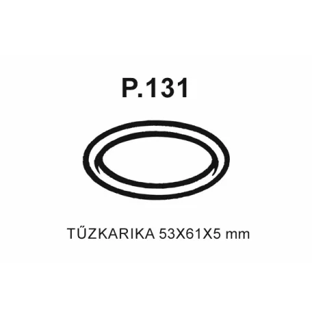 Kipufogó tűzkarika 53x61x5 mm – (256-269 / P.131)