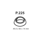 Kipufogó tűzkarika 45,5x60x14 mm – (256-859 / P.225)