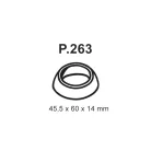 Kipufogó tűzkarika 45,5x60x14 mm – (256-859 / P.263)