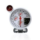 Fordulatszámmérő váltásjelzővel és extra műszerekkel – 5" (127 mm), kék háttérvilágítás