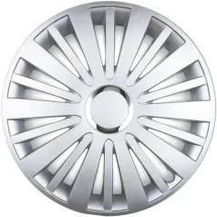 16" DÍSZTÁRCSA FALCON EZÜST CR, 4db