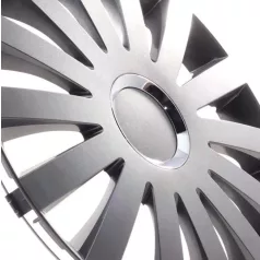   Sail szürke 16" dísztárcsa – Leoplast, strapabíró műanyagból