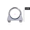 SBAutoparts Kipufogó Bilincs M8 (40 mm)