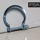 Francia C kipufogó bilincs – 67mm, egycsavaros, Renault, PSA