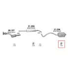SBAutoparts ON620-207 Kipufogó Felfüggesztő gumi