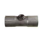 Kipufogó Csőtoldat Lambdaszonda foglalattal - ø 45 mm