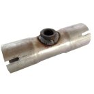 Kipufogó Csőtoldat Lambdaszonda foglalattal - ø 45 mm