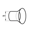 SBAutoparts peremes kipufogócső Ø45 mm