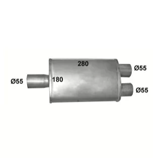 Polmo 00.26 – Univerzális kipufogó dob
