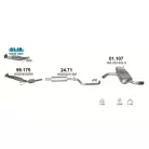 Polmo 01.19 – AUDI A3/Seat/Skoda/VW első kipufogó cső