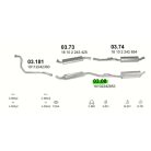 Polmo 03.09 – BMW 3 E90/91 Kipufogó cső