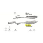 Polmo 03.125 – BMW 5 E34 Kipufogó rendszer