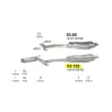   BMW 525 2.5i -24V 87-90 (03.77+03.7 Kipufogó Rendszer - P03.125