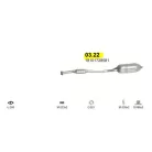 Polmo 03.22 kipufogó rendszer – BMW 3 E36 318iS