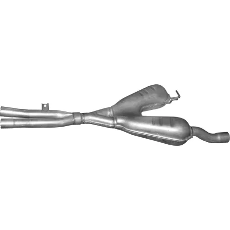 POLMO 03.36 - Kipufogó közép dob BMW 5 E39 2.2, 2.5, 3.0 (2000-2003)