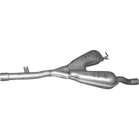 POLMO 03.38 - Kipufogó közép dob BMW 5 E39 2.0, 2.5, 2.8 (1998-2000)