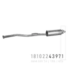 POLMO 03.83 - Kipufogó hátsó dob BMW 5 E34 2.5 TD (1991-1992)