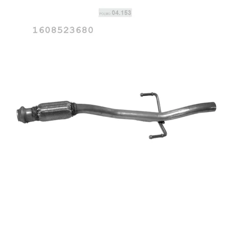 Kipufogó középső cső 1.2 VTi Citroen C3 / C4 Cactus / Opel Crossland / Peugeot 208/2008