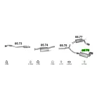 Polmo 05.76 – Opel Antara / Chevrolet Captiva 2.2D Kipufogó hátsó dob