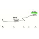 Polmo 06.13 – DAIHATSU Charade Kipufogó hátsó dob